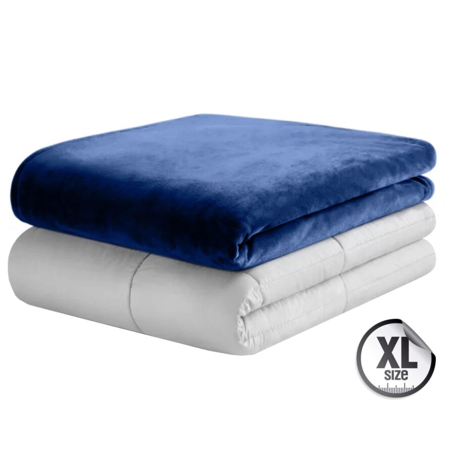 Gewichtsdecke 7 KG - Blau XL